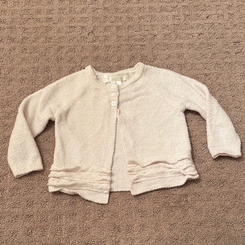 Barefoot Dreams Cream Sweater Size S (6-12M)
